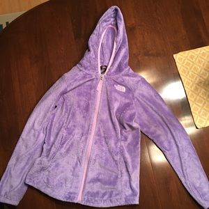 Girl’s North Face zippered fleece